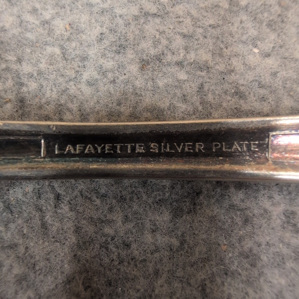 Lafayette Silver Plate 15pc Flatware Set Art Deco Forks Spoons Vintage Cutlery‎ - Picture 6 of 6